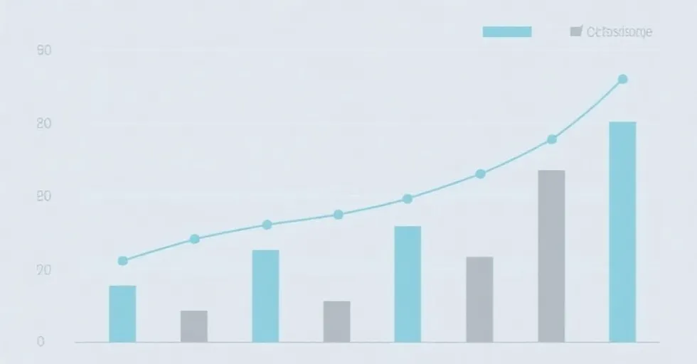 趋势与分布示意图